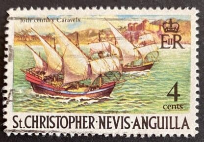 St. Kitts and Nevis 210b Used