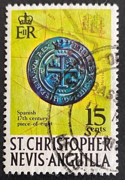 St. Kitts and Nevis 215b Used