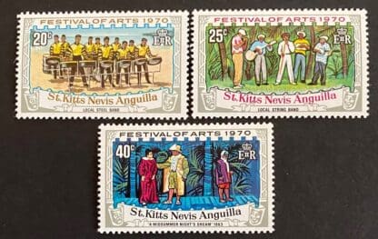 St. Kitts and Nevis 227-229 Mint Hinged