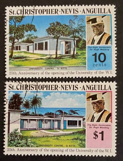 St. Kitts and Nevis 284-285 Used