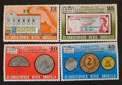 St. Kitts and Nevis 300-303 Mint Never Hinged