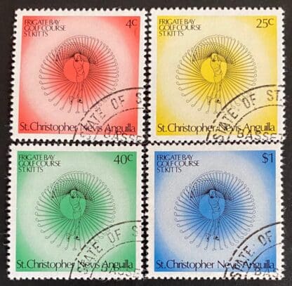 St. Kitts and Nevis 308-311 Used