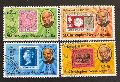 St. Kitts and Nevis Scott # 384-387 Used