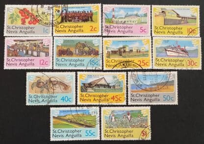 St. Kitts and Nevis 355-367 Used