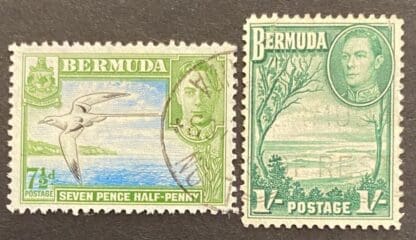 Bermuda Scott # 121a-122 Used