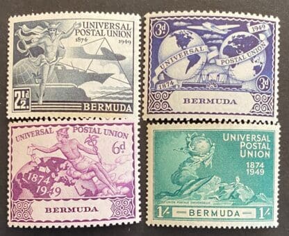 Bermuda Scott # 138-141 Mint Never Hinged