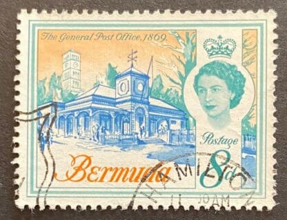 Bermuda Scott # 181a Used