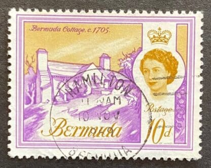 Bermuda Scott # 182a Used