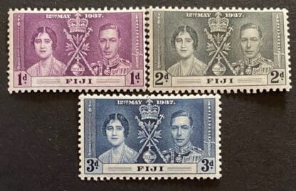 Fiji Scott # 114-116 Mint Hinged