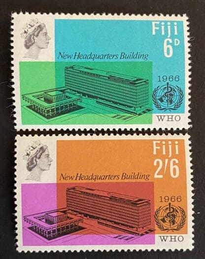 Fiji Scott # 224-225 Mint Hinged