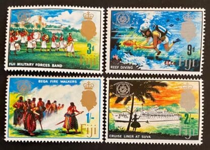 Fiji Scott # 229-232 Mint Hinged