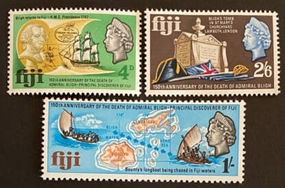 Fiji Scott # 233-235 Mint Hinged