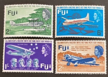 Fiji Scott # 236-239 Mint Hinged