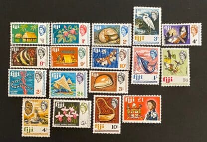 Fiji Scott # 240-256 Mint Hinged