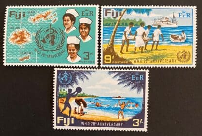 Fiji Scott # 257-259 Mint Hinged