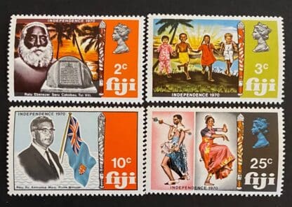 Fiji Scott # 297-300 Mint Hinged