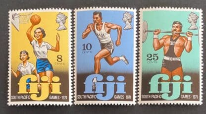 Fiji Scott # 321-323 Mint Hinged