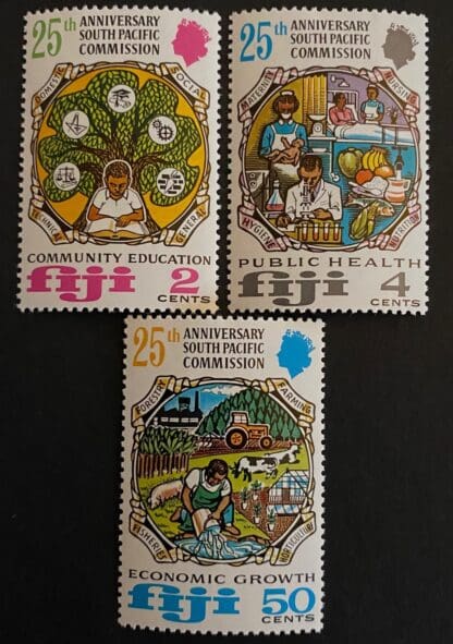 Fiji Scott # 324-326 Mint Hinged