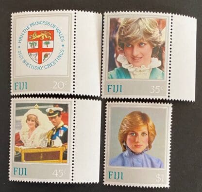 Fiji Scott # 470-473 Mint Hinged