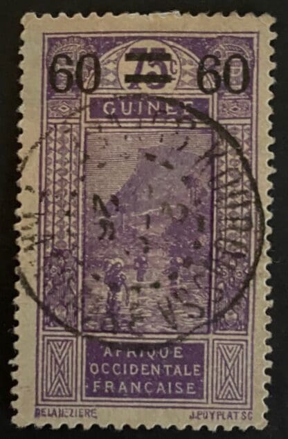 French Guinea Scott # 105 Used