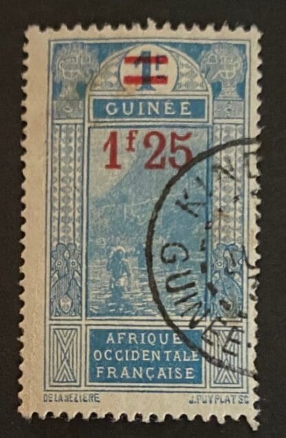 French Guinea Scott # 111 Used