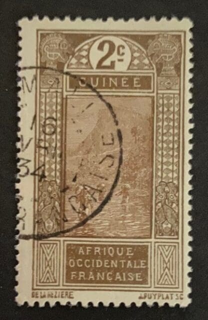 French Guinea Scott # 64 Used