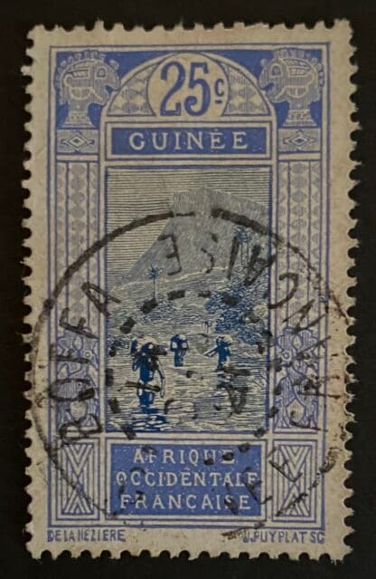 French Guinea Scott # 77 Used