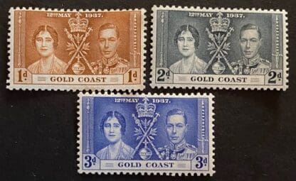 Gold Coast Scott # 112-114 Mint Hinged