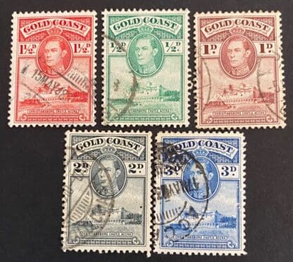 Gold Coast Scott # 115-119 Used