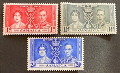 Jamaica Scott # 113-115 Mint Hinged