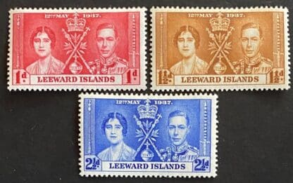 Leeward Scott # 100-102 Mint Hinged