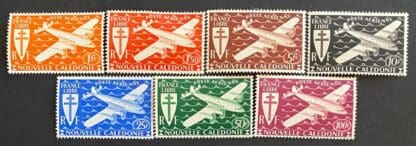 New Caledonia Scott # C7-C13 Mint Never Hinged