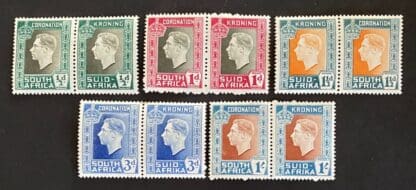 South Africa Scott # 74-78 Mint Never Hinged