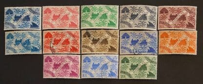 Somali Coast  Scott # 224-227/228-237 Used