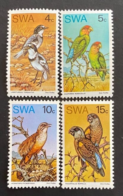 South West Africa Scott # 363-366 Mint Never Hinged