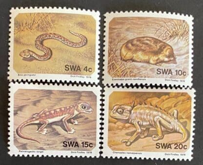 South West Africa Scott # 411-414 Mint Never Hinged