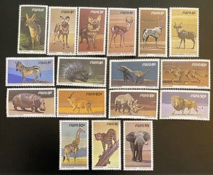 South West Africa Scott # 447-456//457-463 Mint Never Hinged