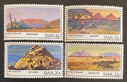 South West Africa Scott # 495-498 Mint Never Hinged