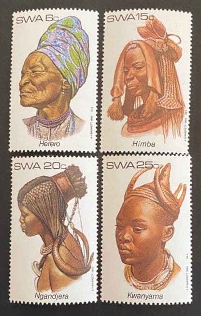 South West Africa Scott # 499-502 Mint Never Hinged