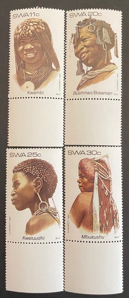 South West Africa Scott # 524-527 Mint Never Hinged