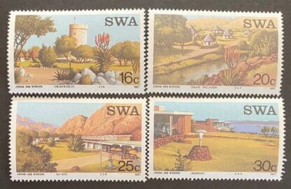 South West Africa Scott # 586-589 Mint Never Hinged