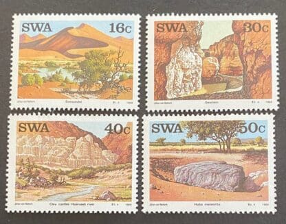 South West Africa Scott # 598-601 Mint Never Hinged