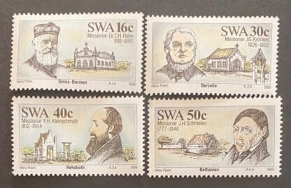 South West Africa Scott # 610-613 Mint Never Hinged