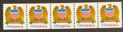 Scott # 2603 Plate Strips of Five # 22221 Mint Never Hinged