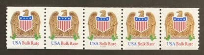 Scott # 2604 Plate Strips of Five # 22222 Mint Never Hinged