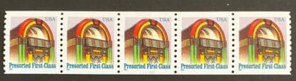 Scott # 2911 Plate Strips of Five #11111 Never Hinged