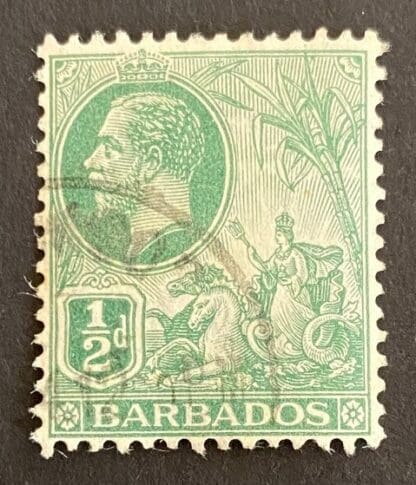 Barbados Scott # 117 Used