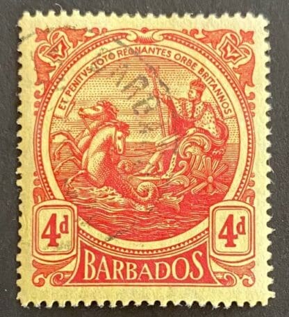 Barbados Scott # 133 Used