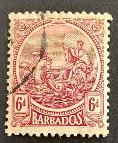 Barbados Scott # 158 Used