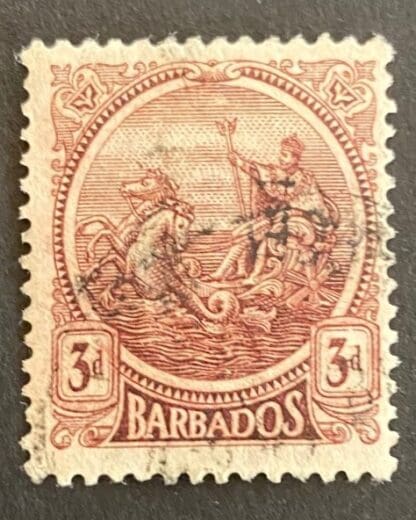 Barbados Scott # 162 Used